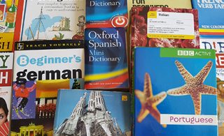 Different language books