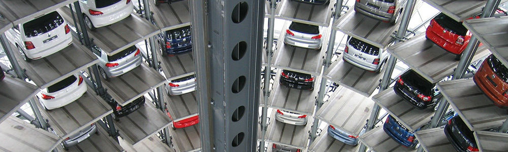 Multi-storey car park - needs EDI-based processes between automotive suppliers and OEMs
